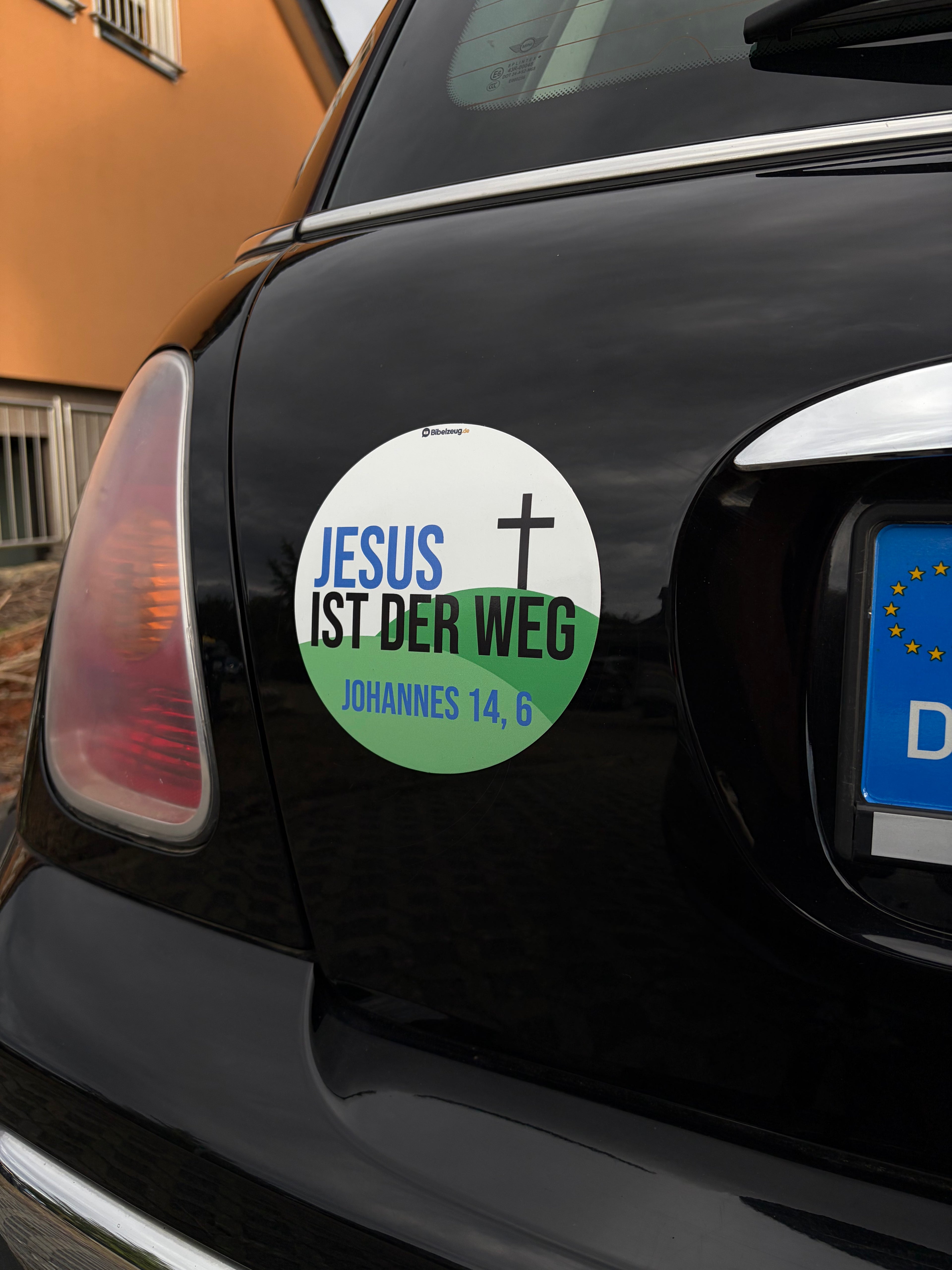 Christlicher Automagnet "Jesus ist der Weg" – Joh. 14,6