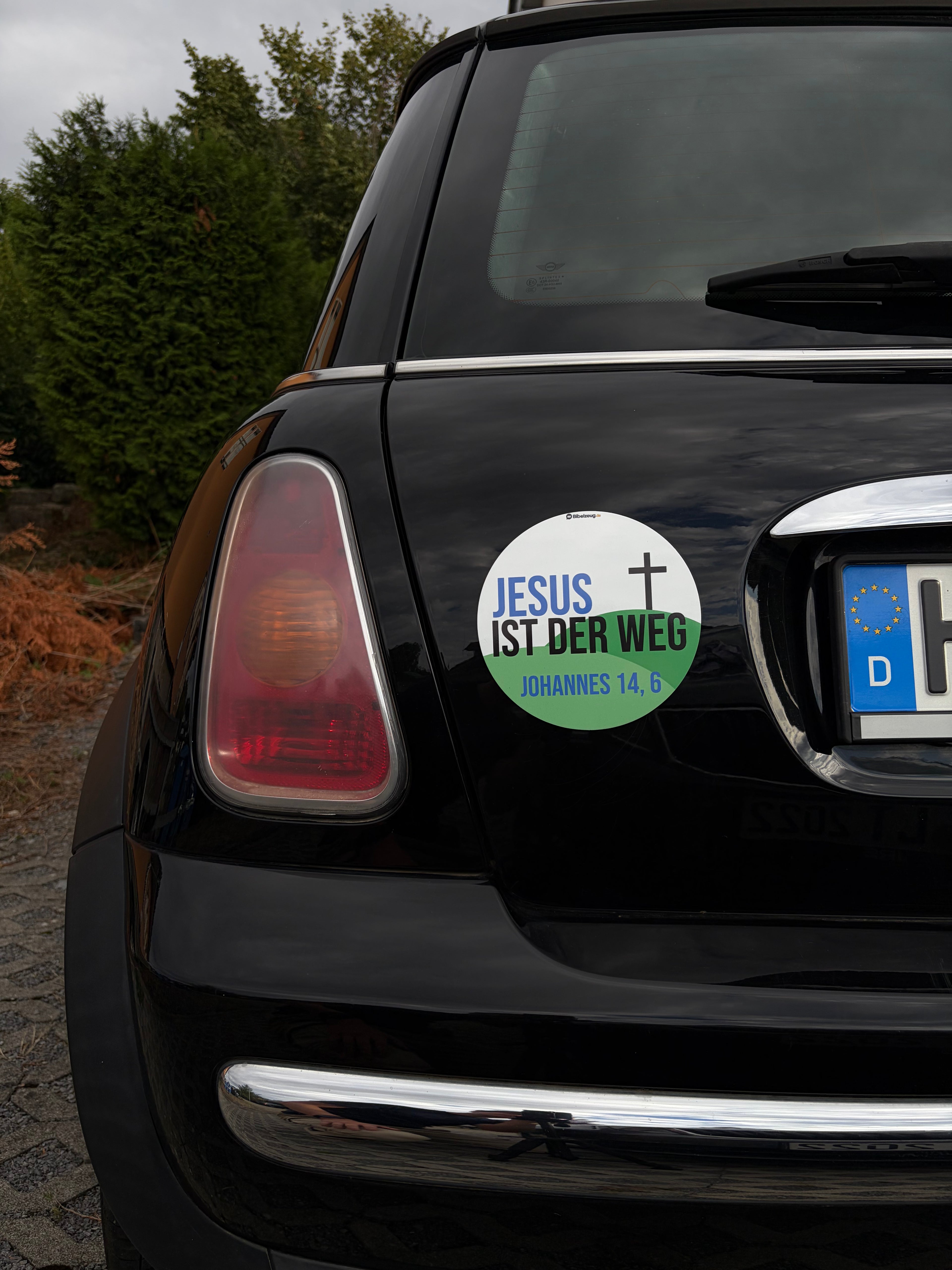 Christlicher Automagnet "Jesus ist der Weg" – Joh. 14,6