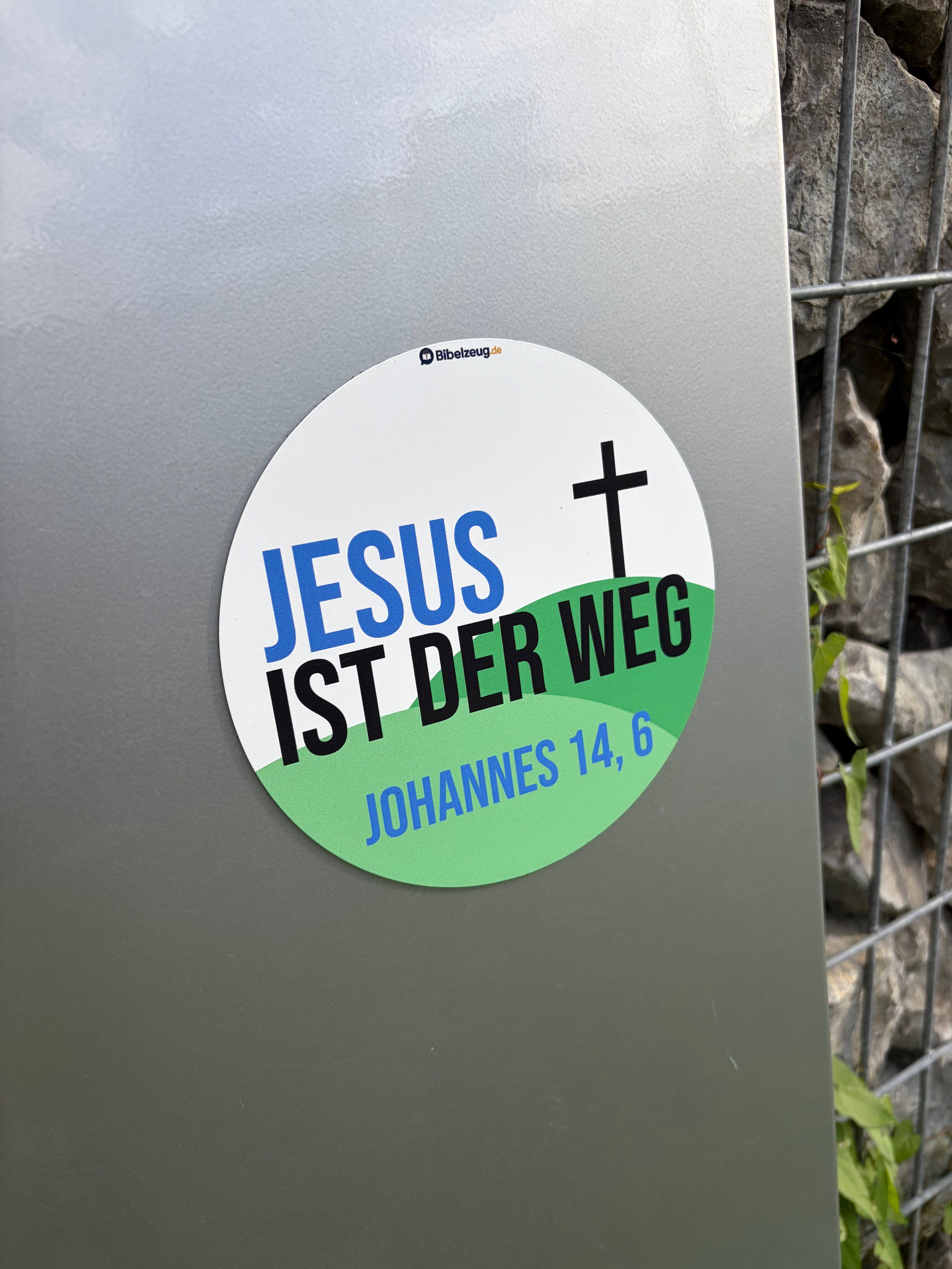 Christlicher Automagnet "Jesus ist der Weg" – Joh. 14,6