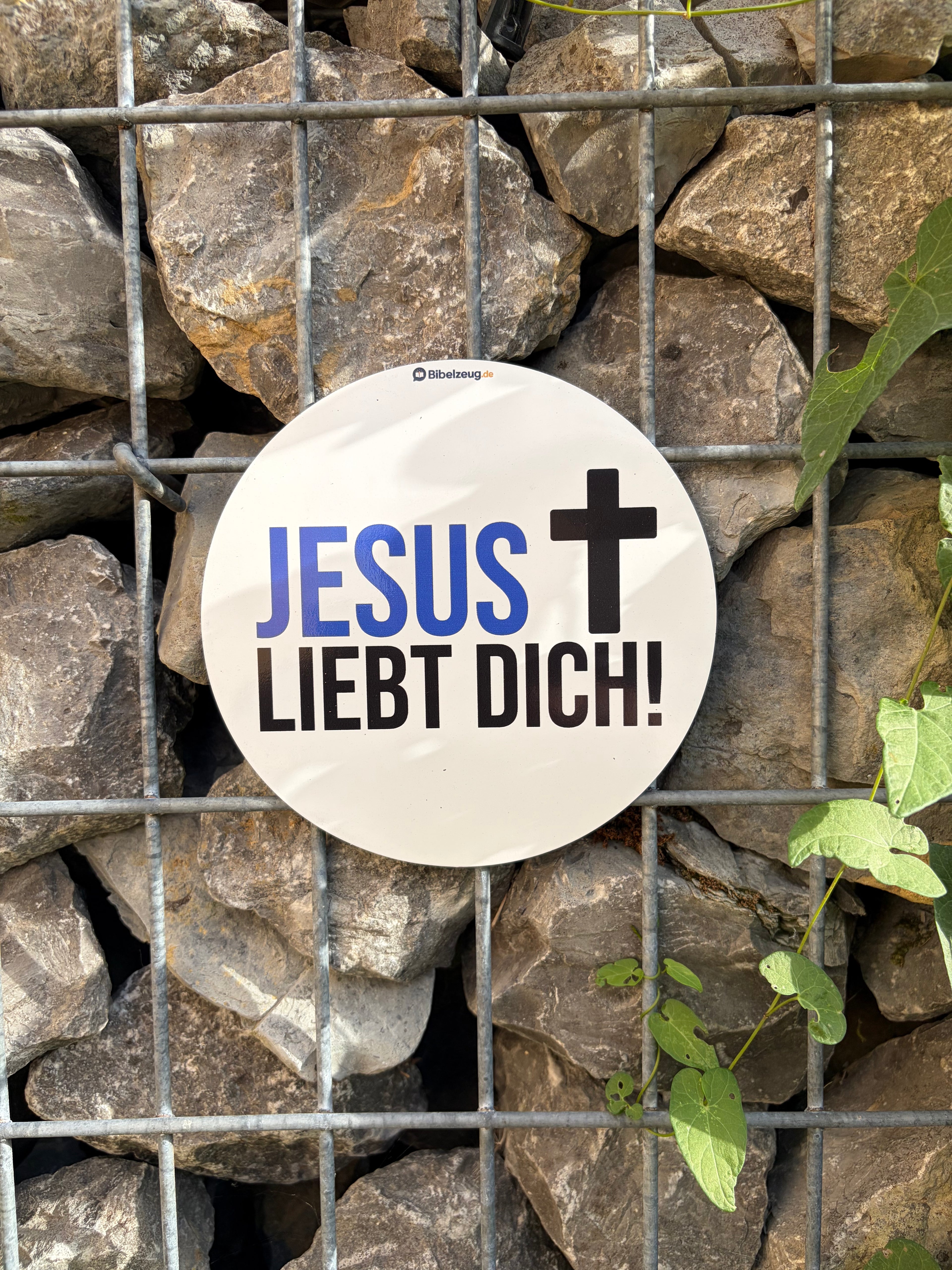 Automagnet "Jesus liebt dich"