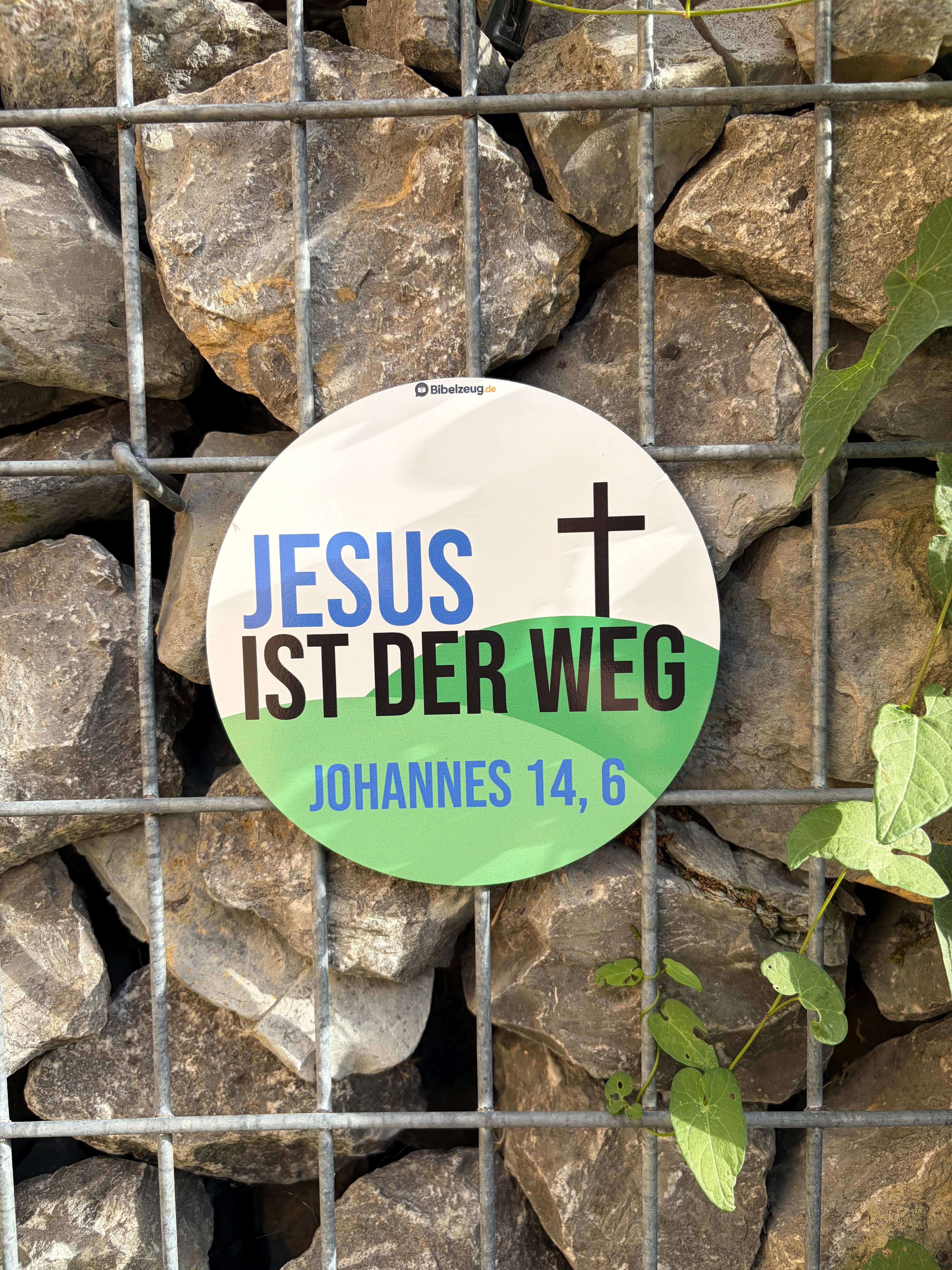 Christlicher Automagnet "Jesus ist der Weg" – Joh. 14,6